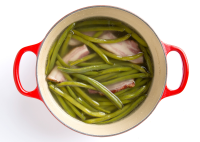 Slow-Cooked Green Beans with Salt Pork Recipe | Bon Appétit image