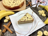 Protein Banana Cake Recipe - Healthy Banana Cake image