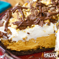 Reese's Peanut Butter Pie (No Bake) + Video image