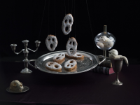 Screaming Ghost Donuts Recipe - Food.com image