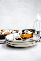 Coconut Sweet Potato Pie with Gingersnap Cookie Crust ... image