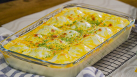 Cheesy Chicken and Mashed Potato Casserole Recipe ... image