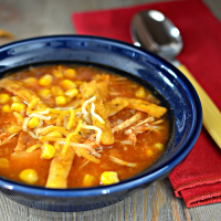 Instant Pot® Chicken and Tortilla Soup Recipe | Allrecipes image