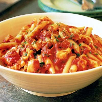 Penne Arrabbiata with Flaked Cod - Pasta Recipes - Fish ... image