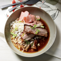 Braised Pork Belly with Pickled Radishes Recipe - Gail ... image