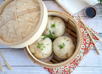 Bao buns, little steamed stuffed-buns - Recipe Petitchef image