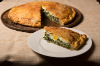 Giant Green Pie (Torta Pasqualina) Recipe - NYT Cooking image