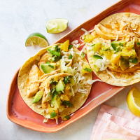 Slow-Cooker Chile-Orange Chicken Tacos Recipe | EatingWell image