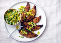 Broiled Chicken Tenders with Pineapple Relish Recipe | Bon ... image