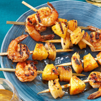 Grilled Shrimp Appetizer Kabobs Recipe: How to Make It image