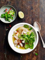 Chicken & tofu noodle soup| Jamie Oliver soup recipes image