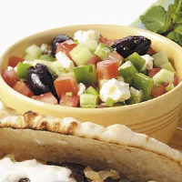 Greek Vegetable Salad Recipe: How to Make It image
