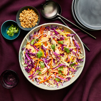 Tangy Rainbow Cabbage Slaw | Southern Living image