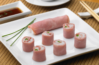 Sushi Without Fish | Easy Sushi Recipe with Ham | Buddig image