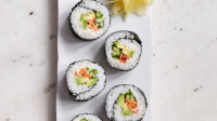 Avocado Sushi Recipe | Martha Stewart image