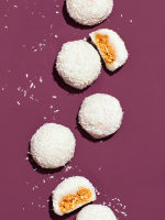 Coconut-Peanut Mochi Balls Recipe | Bon Appétit image