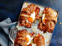 Croissant Sandwich Recipe with Bacon and Eggs - olivemagazine image