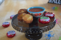 Mini BabyBel Fried Cheese Rounds Recipe | The Mom Kind image