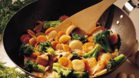 Stir-Fried Broccoli and Carrots Recipe - BettyCrocker.com image