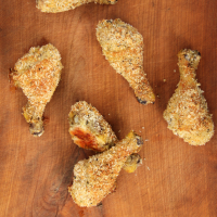 Breaded Oven Baked Chicken Legs Recipe - Ian Knauer | Food ... image