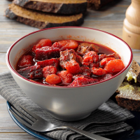 Red Flannel Stew Recipe: How to Make It - Taste of Home image