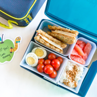 Breakfast-for-Lunch Bento for Kids Recipe | EatingWell image