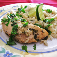 Slow Cooker Lime Chicken with Rice Recipe | Allrecipes image
