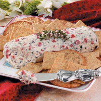 Pimiento-Olive Cheese Log Recipe: How to Make It image