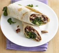 Hoisin wraps recipe | BBC Good Food image