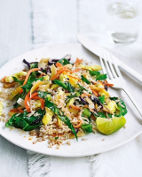 Egg-fried rice and veg stir-fry recipe | delicious. magazine image