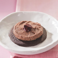 Quick Mini Chocolate Cheesecakes Recipe | EatingWell image