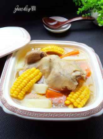 Corn Chicken Soup recipe - Simple Chinese Food image
