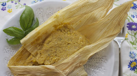 Chilean Corn Humitas Recipe - QueRicaVida.com image
