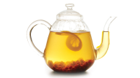 Green Tea with Lemon and Pomegranate Recipe | Martha Stewart image