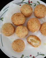 Buchi (Sesame Seed Balls) with Cheese Filling image