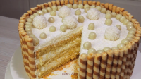 AMAZING RAFFAELLO CAKE - Recipe book image