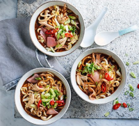 One-pot Chinese chicken noodle soup recipe | BBC Good Food image