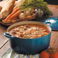 Hearty Beef Soup Recipe: How to Make It - Taste of Home image