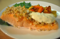 Mustard Crusted Salmon (For the Toaster Oven) Recipe ... image