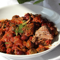 Slow Cooker Mediterranean Beef with Artichokes Recipe ... image