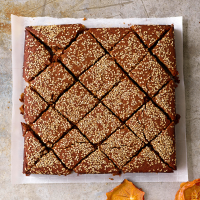 Carob Molasses Cake (Sfouf b' Debs) Recipe | EatingWell image