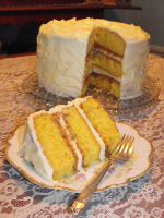 Orange Crunch Cake from the Bubble Room Recipe - Food.com image