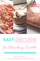 Strawberry Crumble Recipe - verycherrycakes.com image