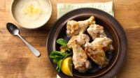 Creamy Parmesan-Garlic Chicken Wings Recipe - BettyCrocker.com image