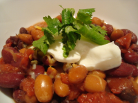 3-Bean Vegetarian Chili (Goya Beans) Recipe - Food.com image