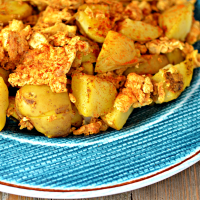 Spicy Potatoes and Scrambled Eggs Recipe | Allrecipes image