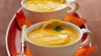 Slow-Cooker Gingered Carrot Soup Recipe - BettyCrocker.com image