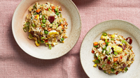 Fried Rice with Chinese-Style Sausage Recipe | Martha Stewart image