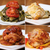 Parchment-Baked Chicken 4 Ways | Recipes - Tasty image