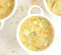 The Best Creamy Chicken Soup With Wheat Berry (Whole Wheat ... image